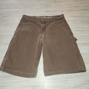 Dickies Shorts Boys Relaxed Fit Size 16 Brown
